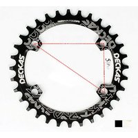 AliExpress DECKAS 96BCD 40T 42T 44T 46T 48T 50T Asymmetric Round Bike Chainring MTB Crown Bicycle Crankset Fit M6000 M7000 M4100 M5100