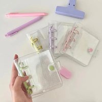 3 Inch Kpop Photocard Holder Binder Collect Book PVC Idol Pictures Storage Book Chasing Stars Photo Card Album School Stationery
