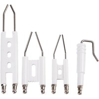 Universal H Type Ignition Electrodes For Oil Burner BT10 Ceramic Electrode Ceramic Ignition Double Pin Siamese Ignition Pin