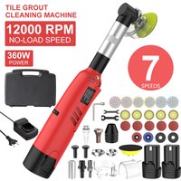360W 90 ° Elektrischer Schleifer für Keramikfliesen, 7 variable Geschwindigkeiten, Gravur- und Fugenreinigungsmaschine, Schleif- und Poliergerät