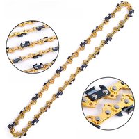 16 Inch Golden Chainsaw Saw Chain 59 Drive Link 29 Cutter 3/8" LP Pitch .050" Electric Saw Accessory Replacement for Cutting