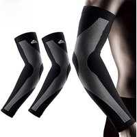 AliExpress 1Pair Arm Compression Sleeves,UV Protection Cooling Arm Sleeves UPF50 Sun Sleeves Arm Covers for Cycling Golf Basketball