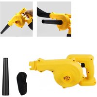 Cordless Leaf Blower for Dewalt 20V Battery Electric Jobsite Air Blower 2-in-1 Handle Electric Blower and Vacuum Cleaner