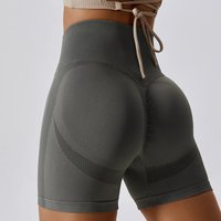 AliExpress NONE Women Solid Color Shorts Sports Shorts Cycling Jogging Fitness High Waist Push Up Gym Shorts Leggings Yoga Clothing