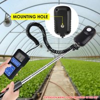 Digital Quantum PAR Meter PPFD Light Meter for LED Grow Lights Data Logger 400-700nm Sensor W/ Tripod Mount Horticulture Tools