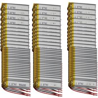 Wholesale 100pcs 3.7V 300mAh 1.11Wh Li-Polymer Li Lithium Battery 601240 For GPS Bluetooth Speaker MP4 Driving Recording Pen