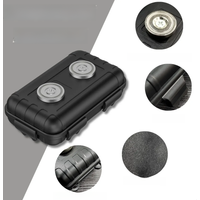 Magnetic Keychain Storage Box Under The Car Multifunctional Hidden Waterproof Key Bag Spare Key GPS Locator Magnetic Storage Box