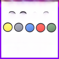 Universal Full/Graduated Colour Circular Lens Filters Red Yellow Green Blue Orange 30mm-82mm For Camera Gopro Lens Accessories