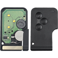 KEYYOU 433mhz PCF7947 Chip ID46 3 Button Remote PCB Ultrasonic For Smart Key Card for Renault Megane II Scenic II Grand Scenic