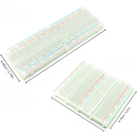 1pc Solderless Breadboard 750/830 Plug Holes Versatile Prototyping Circuit Testing Boards for DIY