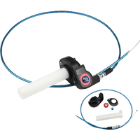 AliExpress PowerMotor Universal Motorcycle Gas Throttle Handle 1/4 Motorcycle Accelerator Handle 22mm 7/8'' For Kawasaki Honda Motocross Dit Bike