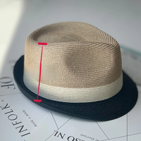 Unisex Jazz Straw Hat Men's Sun Hat Summer Outdoor Travel Fashion Comfortable Breathable Curly Designer Panama Fedoras Wholesale