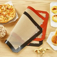 Baking Mat Silicone Leakproof Cookie Tray Non-stick Baking Basket Heat Resistant Oven Liner Home Kitchen Tools Baking Mat