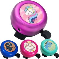 AliExpress NONE 1PC Kids Cartoon Unicorn Bike Bell Loud Warning Alarm Clear Sound Kid Bike Ring Bell Safety Cycling Handlebar Accessories