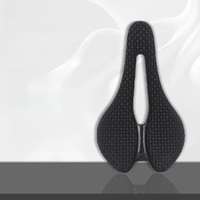 AliExpress ODI Carbon Fiber 3D Printing Bike Saddle Ultra-Light and Breathable Hollow Honeycomb Cushion Soft Seat for Racing/Road Bike/MTB