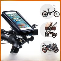 AliExpress NONE Waterproof Bicycle Phone Holder Motorcycle Bike Handlebar Phone Case Bag for iPhone 15 Pro Max 14 Samsung Bike Phone Stand Mount
