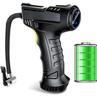 AliExpress EAFC Handheld Car Air Compressor 120W Wireless/Wired Inflatable Pump Air Pump Digital Car Tire Inflator Machine for Car Bicycle