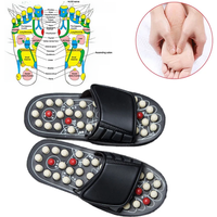 Foot Massage Slippers Acupuncture Therapy Massager Shoes For Foot Acupoint Activating Reflexology Feet Care Massageador Sandal