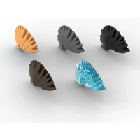 MOC 10PCS 93563 Mohawk Hair Building Blocks Part Kit Punk Rock Hairstyle Bricks Particle DIY Toys For Children Kid Birthday Gift