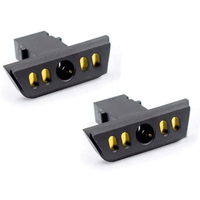 IVYUEEN 2 10 PCS for DualSense PS5 Headphone Headset Port Socket Jack Connector Charging Dock Power Charger Port Repair Part