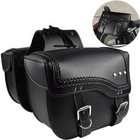 AliExpress A Pair Motorcycle Saddle Bag Bike Side Storage Fork Tool Pouch Fit For Harley For Dyna For Wide Glide EFI FXDWG