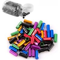 AliExpress GUB 100pcs Aluminium Bicycle Shift Brake Cable Cap MTB Road Bike Brake Shift Wire Tube Cable Protector End Tip Cap Accessories