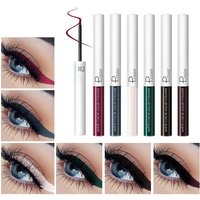 Pudaier 15 Colors Matte Colorful Liquid Eyeliner Waterproof not Dizzy Long Lasting Quick Dry Brighten Smooth Eye Liner Makeup