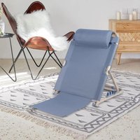 Bed Backrest Folding Bed Chair Adjustable Angle Multi Function with Head Cushion Support for Adult Sit up Back Rest for Neck