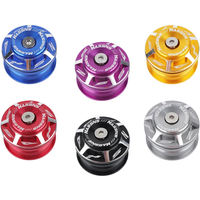 AliExpress HASSNS Mountain Bike Headset 44mm MTB Tapered Headset Bicycle Steering Bearing 1 1/8 Integrated With Cap Straight Tube Fork