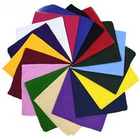 AliExpress charlie caamp Solid Color Cotton Bandana Hip Hop Outdoor Sports Cycling Men Women Square Scarf Neck Scarves Handkerchief Hijab Tie Neckerchief