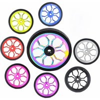 AliExpress NONE JKlapin 3D Hollow 82mm Spider Easy Wheel Enlarged Folding Bike Bearing Push Wheel For Brompton Bicycle