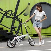 AliExpress TULX Motion 14 16 Inch Foldable Disc Brake Bicycle Lightweight Design Sturdy And Convenient To Use Does Not Take Up Much Space