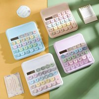 Candy Colored Dopamine Desktop Calculator High Beauty Kawaii Cute Office School Student Stationery