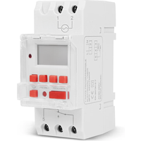 High Quality Sinotimer 30A High Load 85-265VAC 7 Days Digital Programmable Timer Switch Relay Time Control For 16 ON/OFF Output
