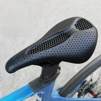AliExpress BUCKLOS Carbon 3D Printed Saddle 143mm 155mm Racing Bike Seat Breathable Road Bicycle Saddle Nylon Mountain Bike Cushion