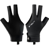 1Pc Billiards Glove Left Hand Three Finger Snooker Billiard Glove Non Slip Stickers Elasticity Billiard Training Gloves Accessor