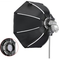 TRIOPO KX65 Umbrella Softbox Portable Outdoor Octagon For flash yongnuo YN200 yn560 iv Godox AD200 V1 tt350 Flash Speedlite Soft