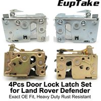 4x Front Rear Left Right Door Lock Latch Mechanism for Land Rover Defender 90 110 MWC1476 MWC1477 MWC1488 MWC1489