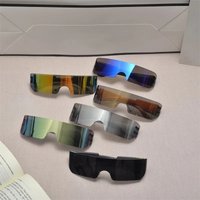 AliExpress Other Cycling Rimless Y2K Sunglasses Men Women Trendy Gradient 2000'S Wrap Around Sun Glasses Punk One Piece Goggles Fashion Shades