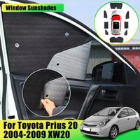 Full Car Coverage Sunshade For Toyota Prius XW20 20 2004-2009 2005 Car Rear Side Sunscreen Window Sunshade Cover Accessories