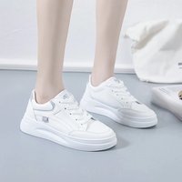 Fashion Women Shoes Summer Breathable White Sneaker Thick Sole Platform Tennis Women Running Shoes Female Casual Sneaker