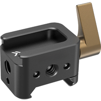 Quick Release Clamp Arri NATO Rail Cold Shoe Mount with 1/4" Thread Locating Hole for DJI Gimbal Camera Monitor Cage Magic Arm