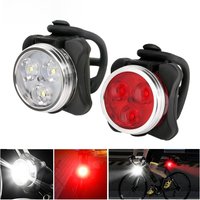 AliExpress cycle zone Portable Mini Bike Front Taillight LED Rechargeable Bicycle Rear Lamp for Night Safety Riding MTB Road Bike Tail Light Headlight