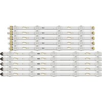 Kit LED Strip(10)For Samsung UE40JU6100 UN40JU6400 UE40JU6430U UE40JU6450U UE40JU6600U UE40KU6092 UE40KU6300U UN40KU6000F
