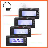 koso Oil Temperature meter Motorcycles 4 in 1 oil temperature Voltage Time RPM Tachometer LCD Digital Display meter For Yamaha S
