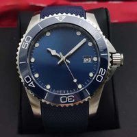 41mm Men's New Blue Automatic Mechanical Watch, High Quality Ceramic Bezel, Stainless Steel Waterproof Case, Men's Watch 2025