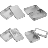 12PCS 88MM Multifunction Metal Tin Box Mini Portable Small Storage Container