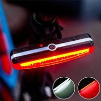 AliExpress NONE Highlight Bicycle Tail Light COB USB Rechargeable Bike Rear Lamp Waterproof Mountain Riding Cycling Taillight Lantern Bike Parts