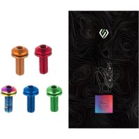 AliExpress chooee Chooee Bicycle Accessories, Mtb Road Bike Water Bottle Cage Bolt, M5*12mm, Cycling parts,Steel Bottle Holder Fixed Screw, 4pcs