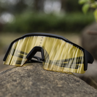 AliExpress MANA Bicycle Glasses Nighttime Sunglasses ROAD MTB Men's Women's Sports Goggles UV400 Adjustable Nose Rest Fits All Face Shapes